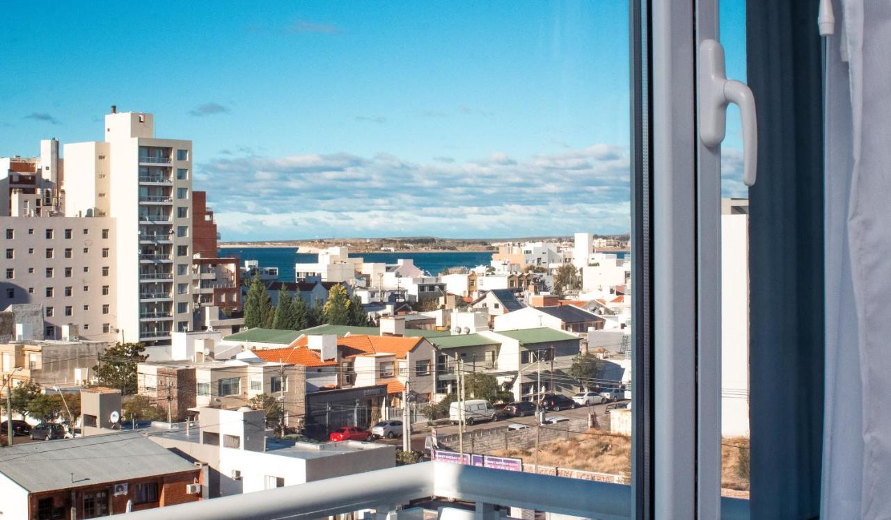 Cq Mitre Aparthotel Puerto Madryn Exteriör bild